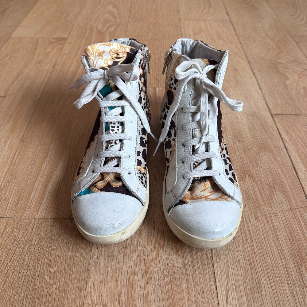 Designer High Top Sneakers - made in Italy